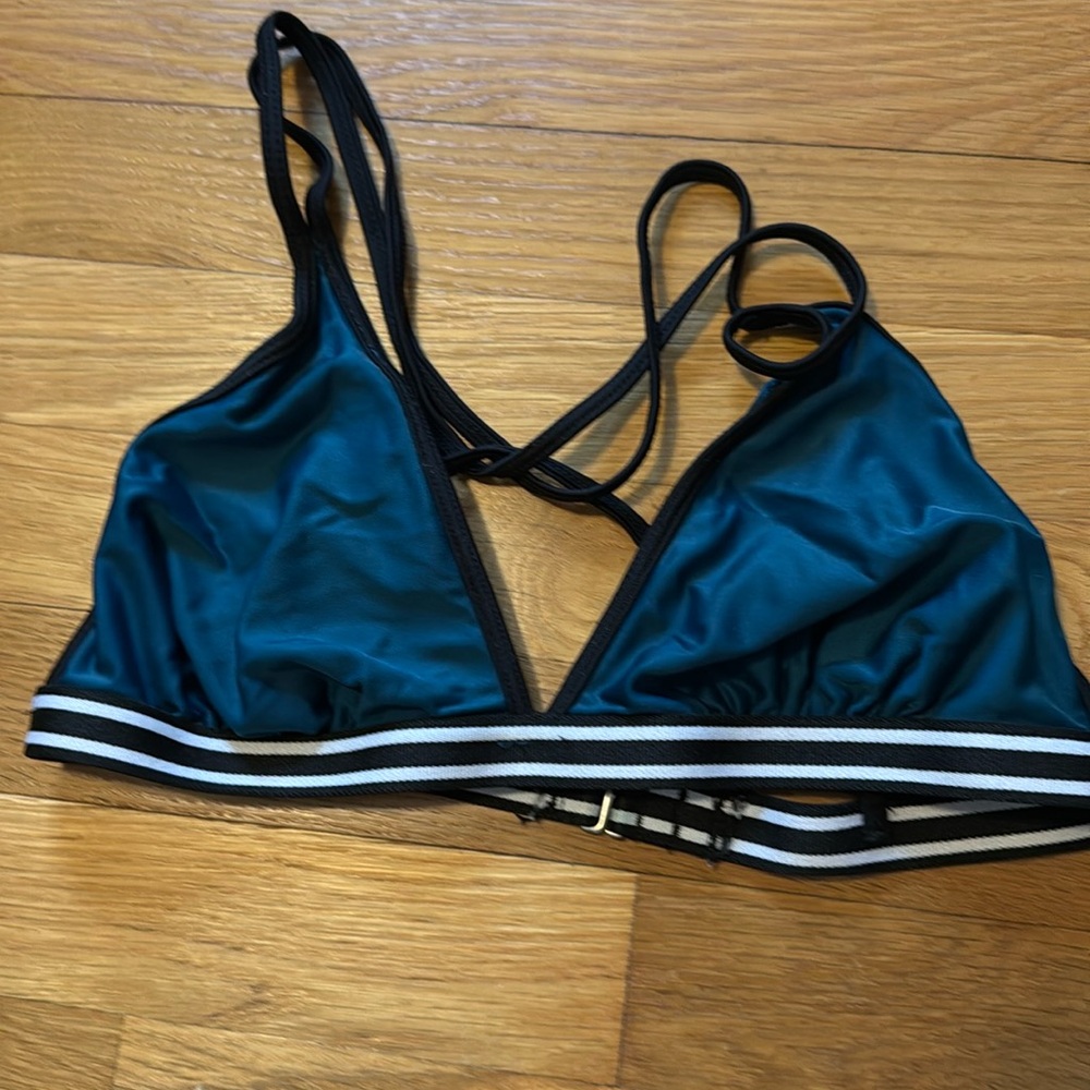 Teal Bikini Top